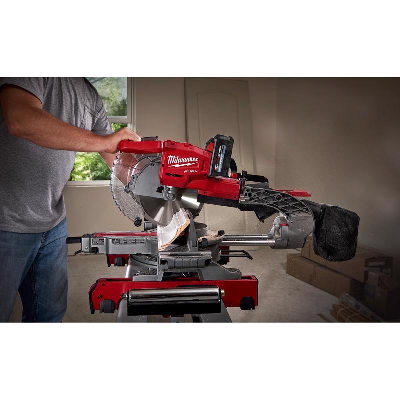 Milwaukee M18 FUEL 10 in. Cordless Brushless Dual-Bevel Sliding Compound Miter Saw Tool Only