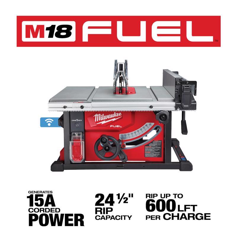 Milwaukee M18 FUEL Cordless 8-1/4 in. Table Saw Tool Only