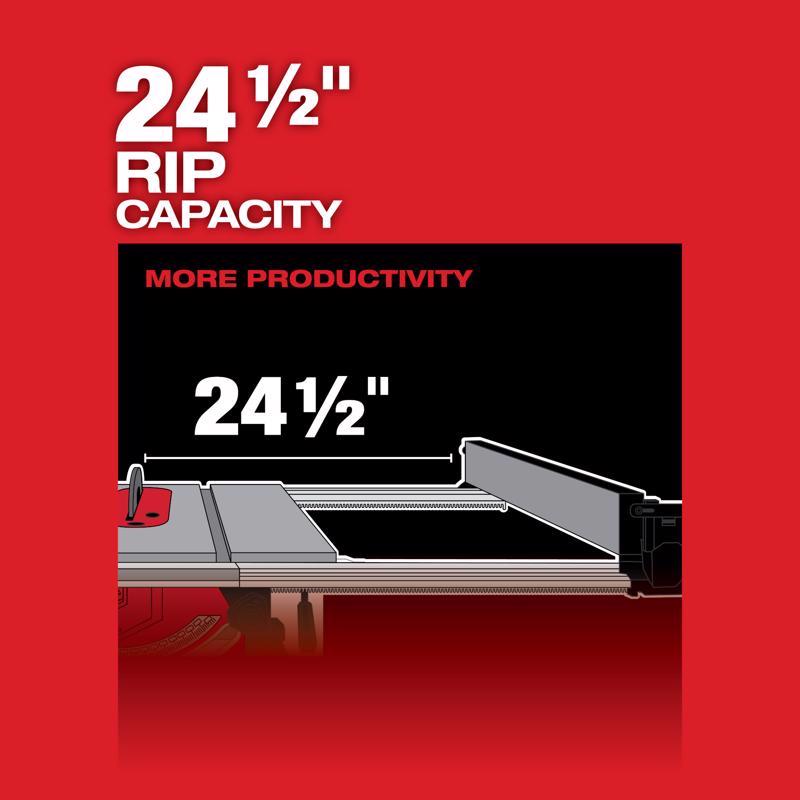 Milwaukee M18 FUEL Cordless 8-1/4 in. Table Saw Tool Only