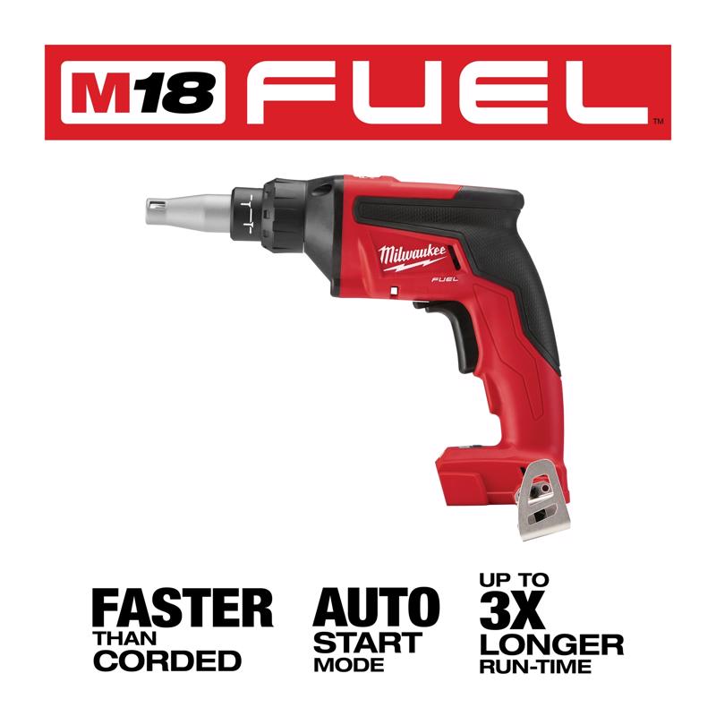 Milwaukee M18 FUEL Brushless Cordless Drywall Screw Gun Tool Only