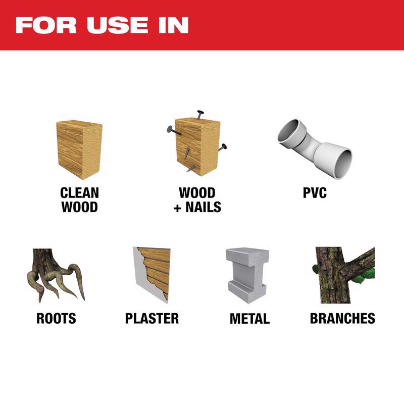 Milwaukee M12 FUEL Hackzall Cordless Brushless Reciprocating Saw Tool Only