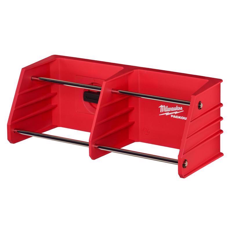 TOOL RACK BK/RD 3.5"H