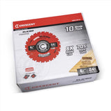 Crescent NailSlicer 6-1/2 in. D X 5/8 in. Framing Carbide Circular Saw Blade 24 teeth 10 pk