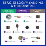 Dremel EZ Lock Sanding and Grinding Kit 18 pc