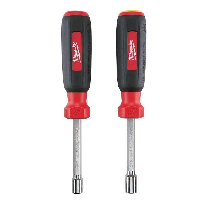 Milwaukee HollowCore SAE Magnetic Nut Driver Set 2 pc