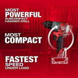 Milwaukee M12 FUEL 1/2 in. Brushless Cordless Hammer Drill Tool Only