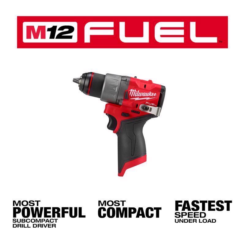 Milwaukee M12 FUEL 1/2 in. Brushless Cordless Drill/Driver Tool Only