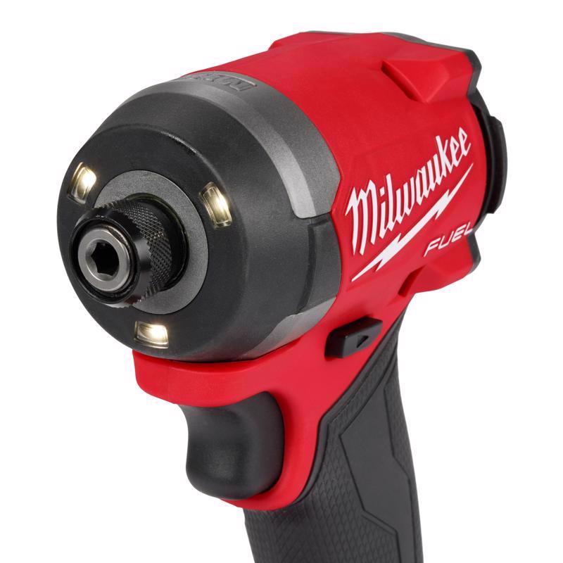 Milwaukee M18 FUEL 1/4 in. Cordless Brushless Impact Driver Kit (Battery & Charger)