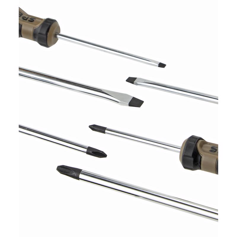 Spec Ops Phillips/Slotted Screwdriver Set 6 pc