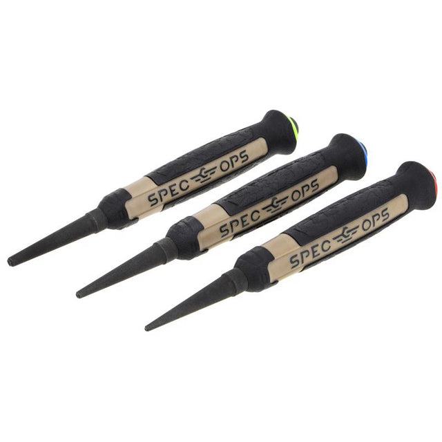NAIL SET BLACK HCS 3PC
