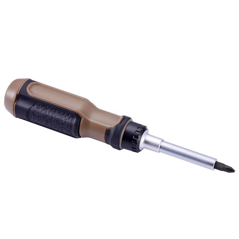 Spec Ops 3.5 in. L Ratcheting Screwdriver 1 pk