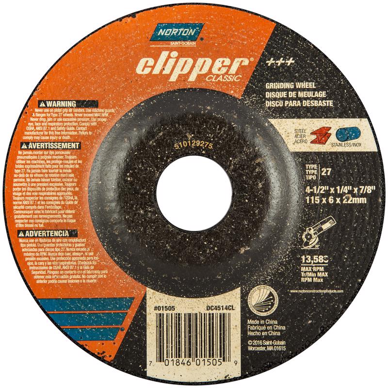 GRINDING WHEEL 4-1/2"