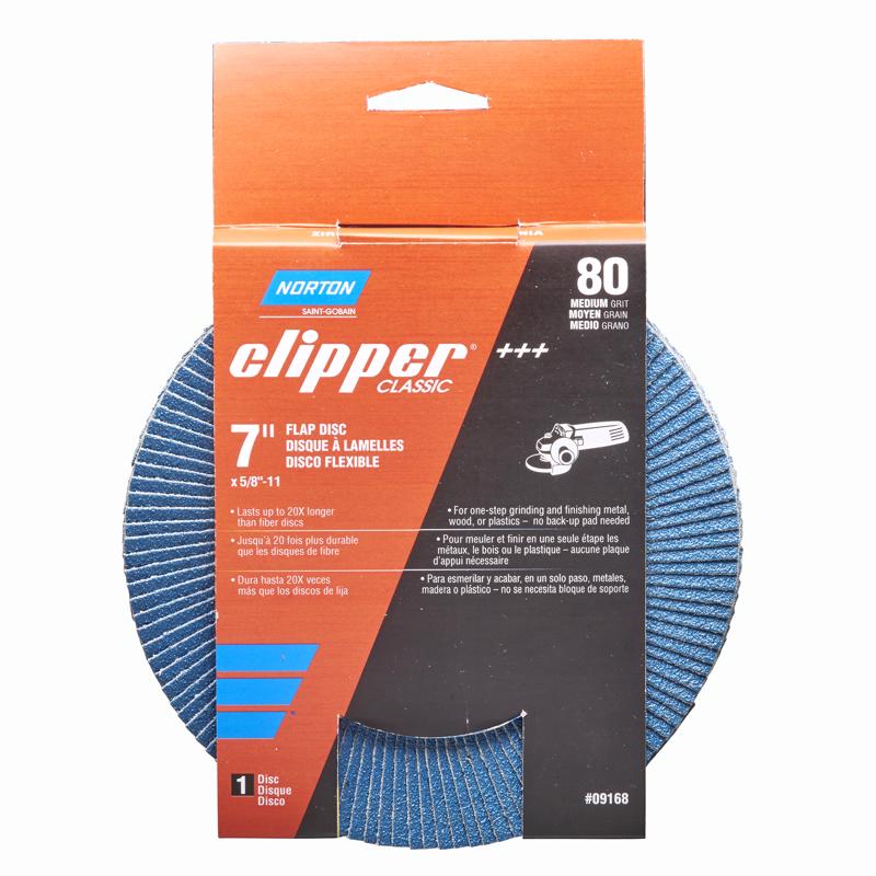 FLAP DISC 80GRIT 7"