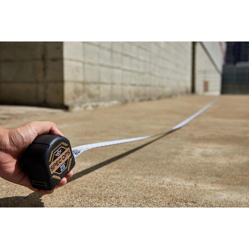 Spec Ops 25 ft. L X 3.12 in. W Tape Measure 1 pk