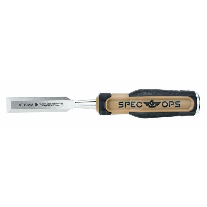 Spec Ops 3/4 in. W X 4-1/4 in. L Wood Chisel 1 pc