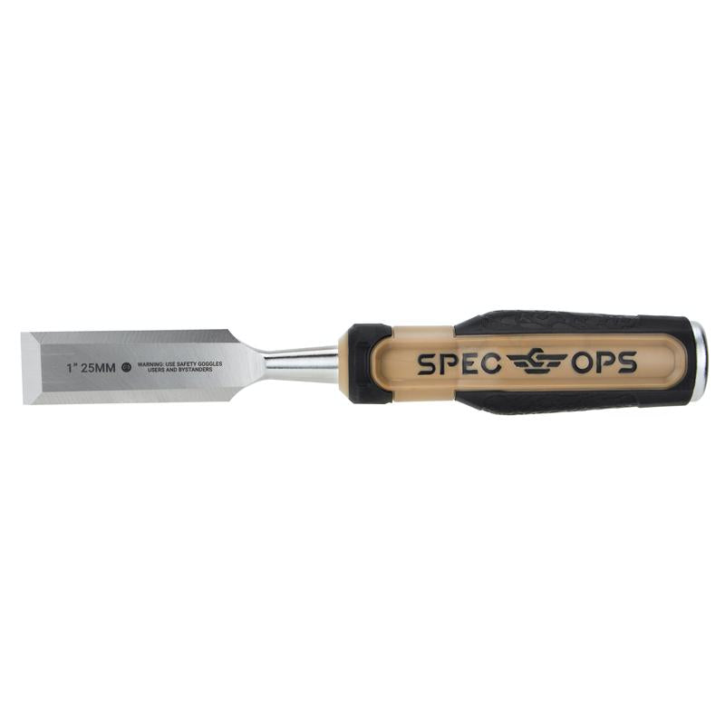 Spec Ops 1 in. W X 4-1/4 in. L Wood Chisel 1 pc