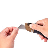 Spec Ops 7 in. Retractable Fixed Utility Knife Black 1 pc