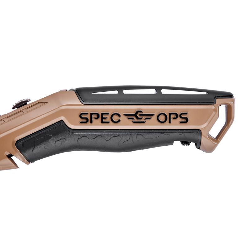 Spec Ops 7 in. Retractable Fixed Utility Knife Black 1 pc