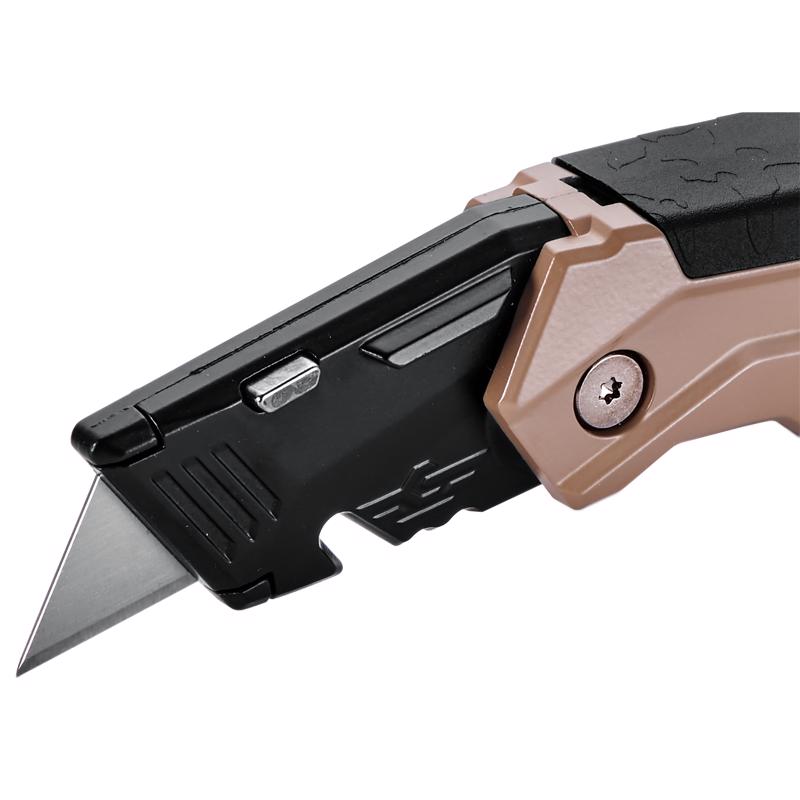 Spec Ops 6 in. Folding Fixed Utility Knife Black 1 pc