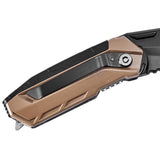 Spec Ops 6 in. Folding Fixed Utility Knife Black 1 pc