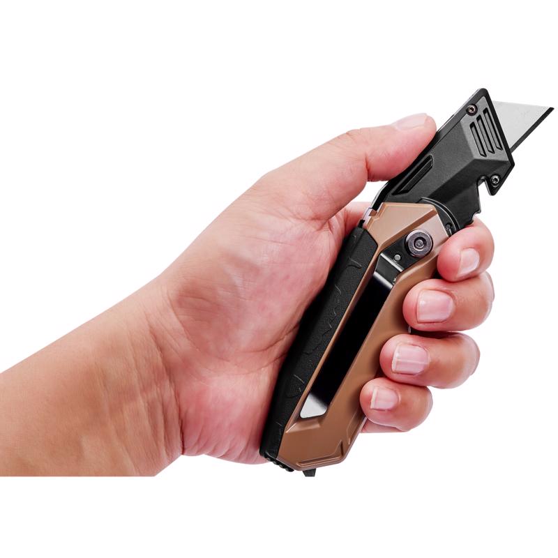 Spec Ops 6 in. Folding Fixed Utility Knife Black 1 pc