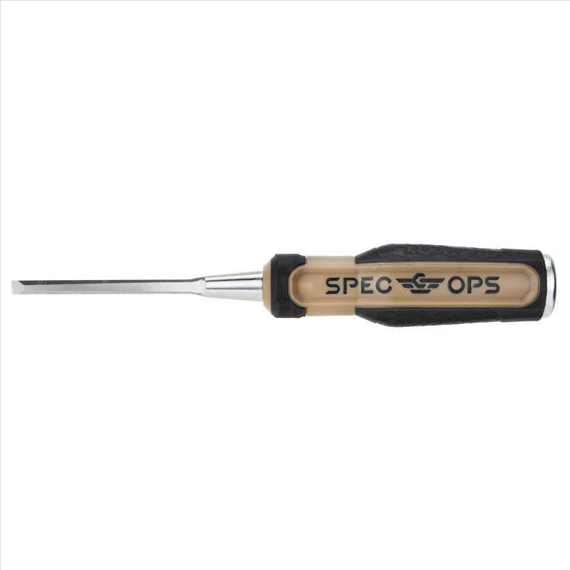 Spec Ops 1/4 in. W X 4-1/4 in. L Wood Chisel 1 pc