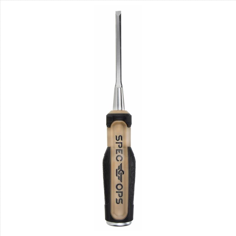 Spec Ops 1/4 in. W X 4-1/4 in. L Wood Chisel 1 pc
