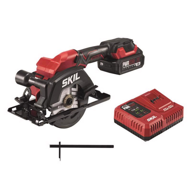 CIRC SAW KIT 20V 4-1/2"D