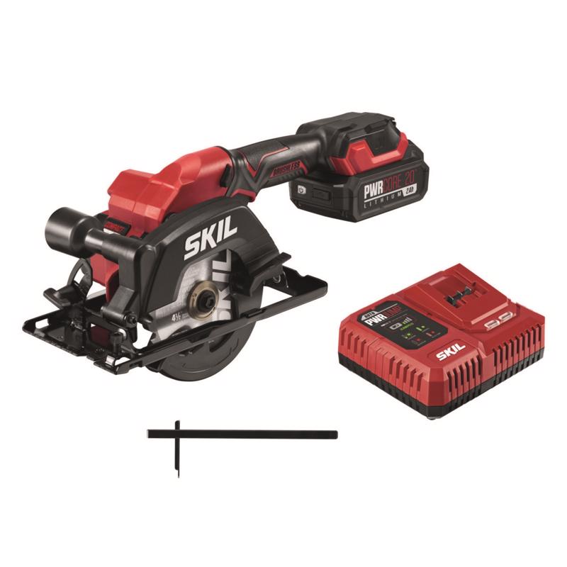 CIRC SAW KIT 20V 4-1/2"D