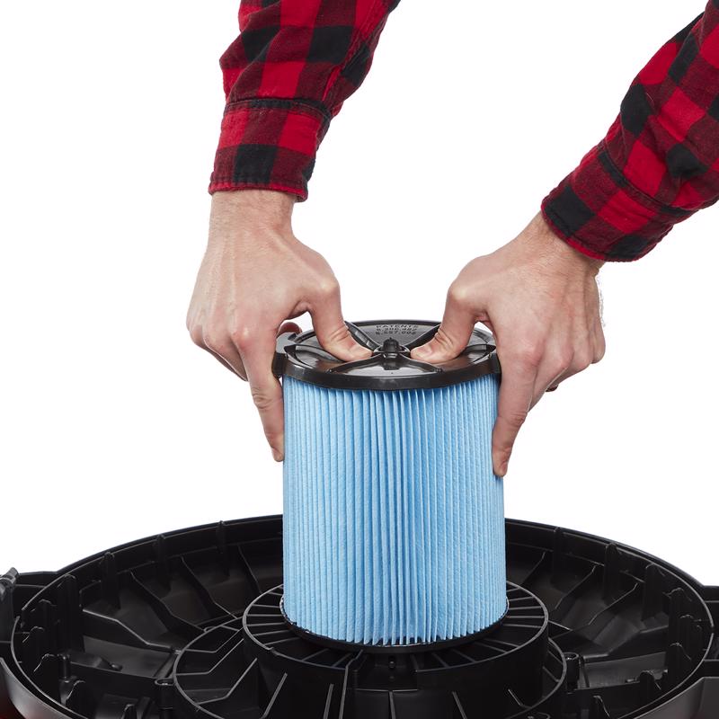 Craftsman 6.75 in. D Fine Dust Wet/Dry Vac Cartridge Filter 5-20 gal 2 pc