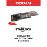 Diablo Starlock 2-1/2 in. W Bi-Metal Curved Contact Edge Oscillating Blade Nail-Embedded Wood 1 pk