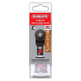 Diablo Starlock 1-1/4 in. W Bi-Metal Curved Contact Edge Oscillating Blade Nail-Embedded Wood 10 pk