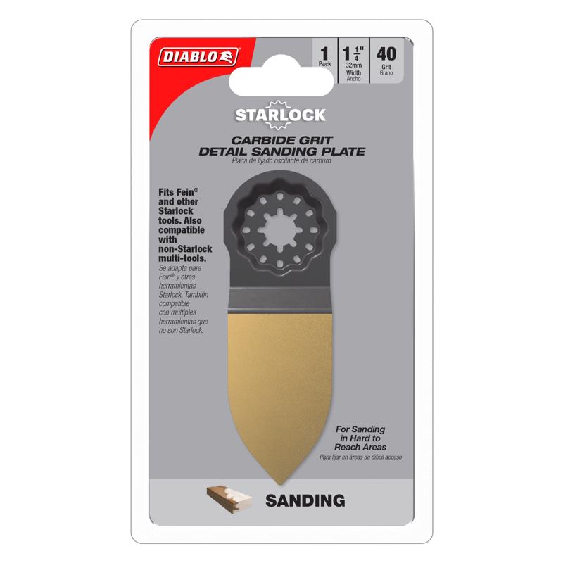 OSC SANDING PLATE 1-1/4"