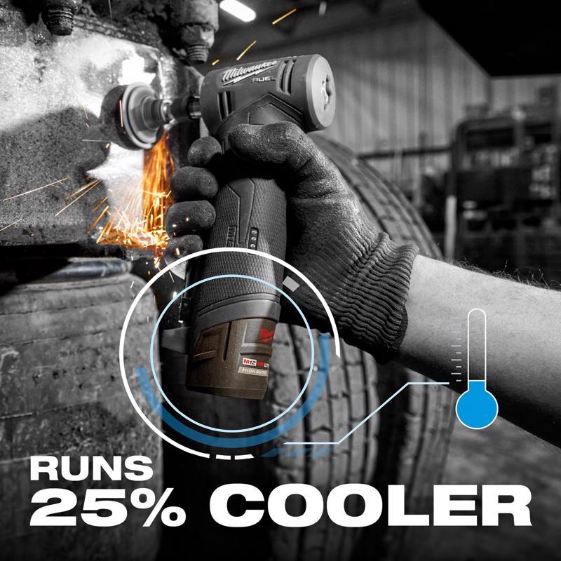 Milwaukee M12 RedLithium CP 2.5 Ah Lithium-Ion High Output High Capacity Battery Pack 1 pc