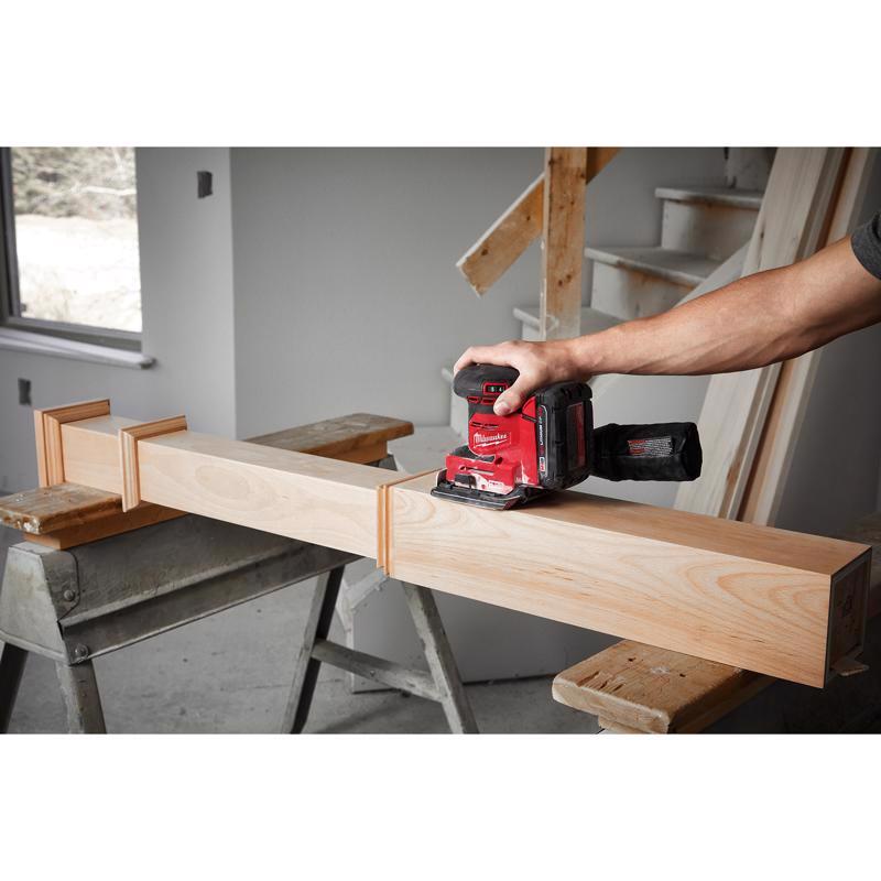 Milwaukee M18 Cordless 1/4 Sheet Orbital Finishing Sander Tool Only