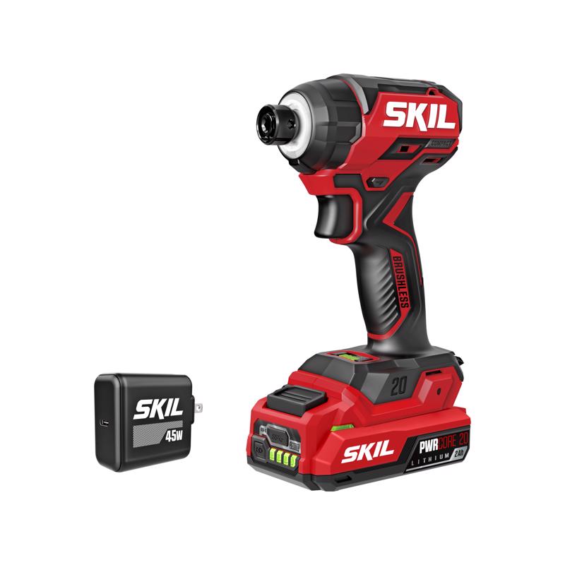 IMPACT DRIVR KIT HEX 20V