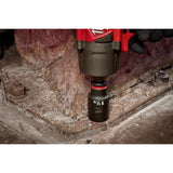 Milwaukee Shockwave 1-1/4 in. X 1/2 in. drive SAE 6 Point Deep Impact Socket 1 pc