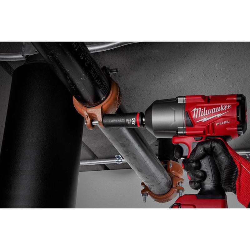 Milwaukee Shockwave 3/4 in. X 1/2 in. drive SAE 6 Point Deep Impact Socket 1 pc