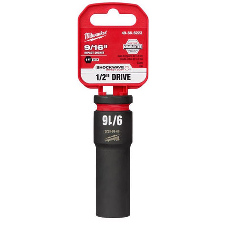 SOCKET 9/16" DEEP IMPACT