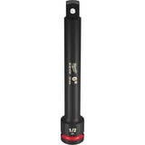 Milwaukee SHOCKWAVE 6 in. X 1/2 in. drive SAE 6 Point Impact Rated Extension 1 pc