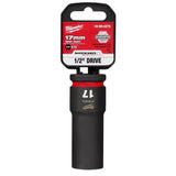 SOCKET 17MM DEEP IMPACT