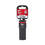 SOCKET 18MM DEEP IMPACT