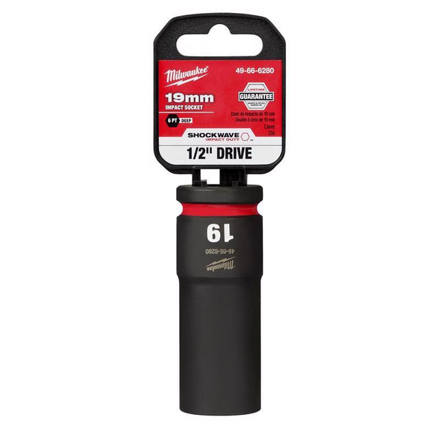 SOCKET 19MM DEEP IMPACT