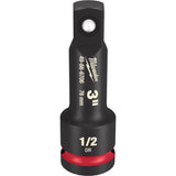 Milwaukee SHOCKWAVE 3 in. X 1/2 in. drive SAE Impact Extension 1 pc