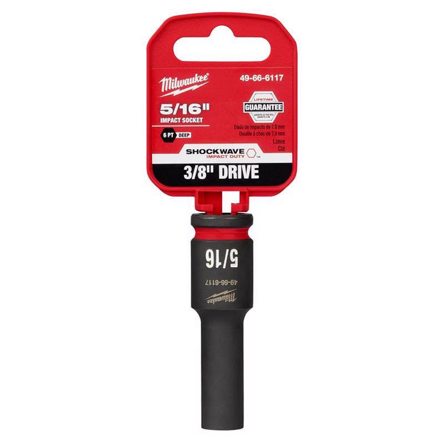 SOCKET 5/16" DEEP IMPACT