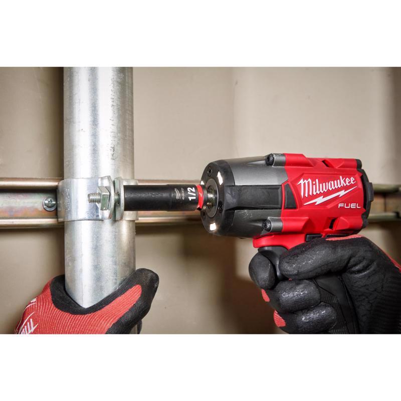 Milwaukee Shockwave 1/2 in. X 3/8 in. drive SAE 6 Point Deep Impact Socket 1 pc