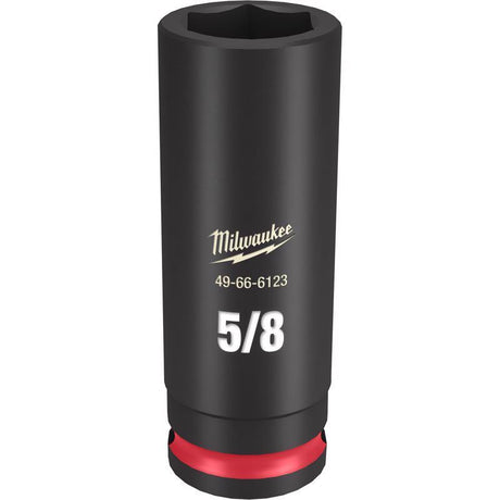 Milwaukee Shockwave 5/8 in. X 3/8 in. drive SAE 6 Point Deep Impact Socket 1 pc