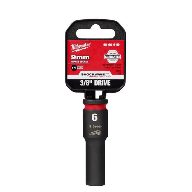 SOCKET 9MM DEEP IMPACT S