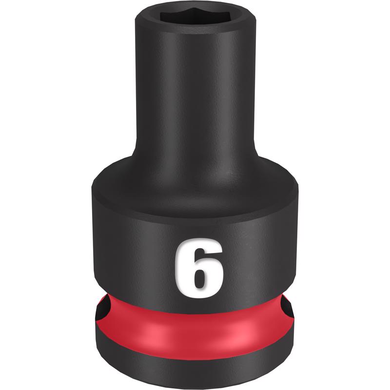 SOCKET 6MM STD IMPACT
