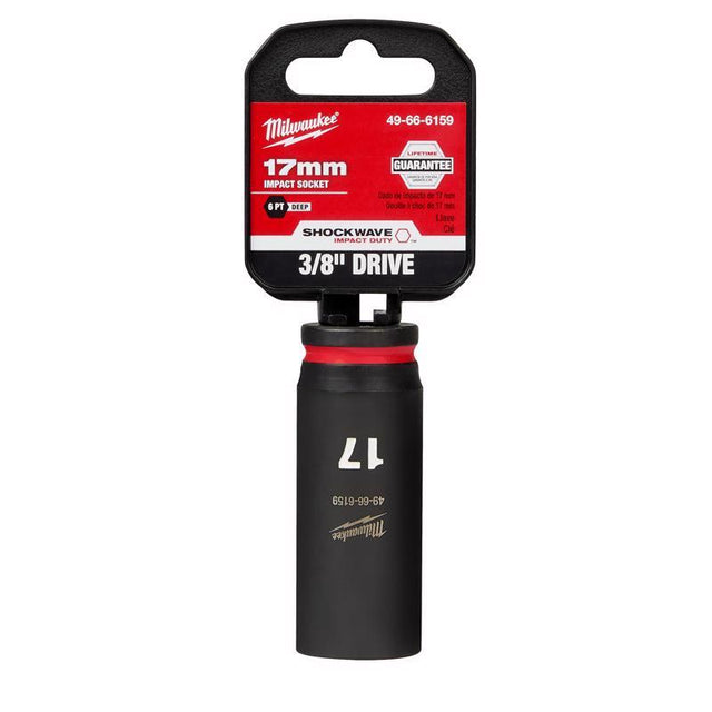 SOCKET 17MM DEEP IMPACT